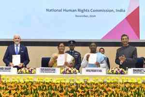 President Murmu spotlights cybercrimes, climate change as threats to human rights