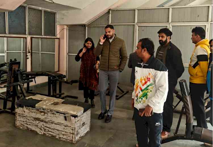 DC announces revamp of Gym for sportspersons in Guru Nanak stadium  