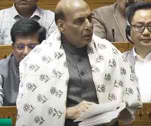 Debate on Constitution in LS: Oppn has insulted Parliament many times, says Rajnath Singh