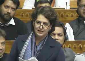 Constitution provides shied, guarantee to Indians: Priyanka in LS 