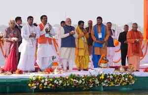 Mahakumbh a divine festival of our faith, says PM Modi after launching projects worth Rs 5,500cr 