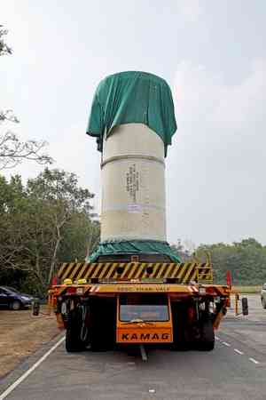 Gaganyaan mission: ISRO moves 1st solid motor segment to launch complex