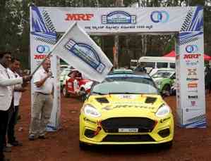 All eyes on hattrick-seeking Gaurav Gill as K1000 rally flags off