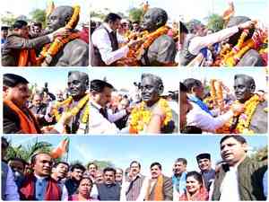 BJP celebrates one-year completion of MP govt 