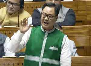 Indian Constitution longest and most beautiful, Kiren Rijiju lauds its inclusive character