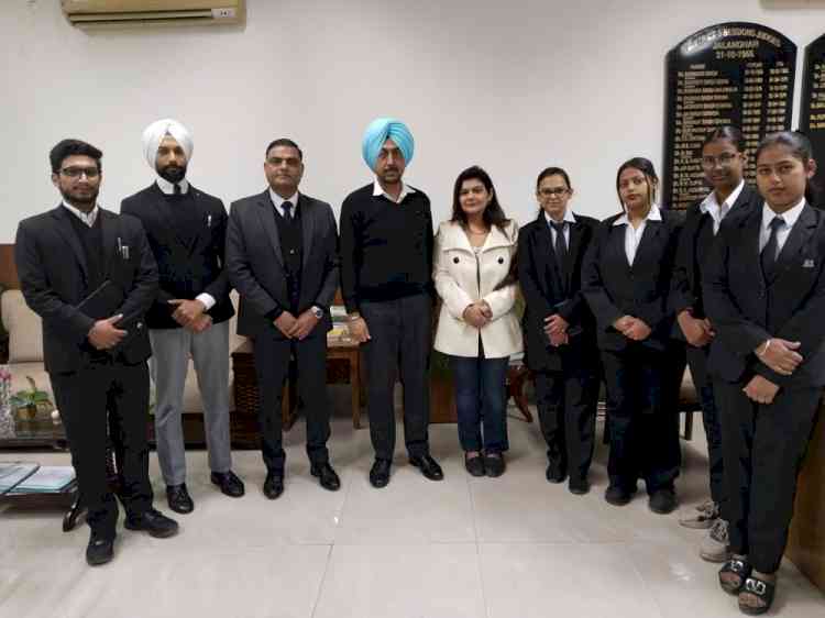 CT Institute of Law Students Explore Real-World Legal Practices at Lok Adalat