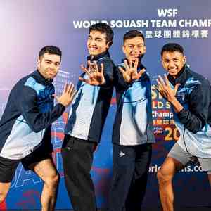 World Squash Team C'ship: Indian men end fifth for best-ever finish; women claim 7th spot