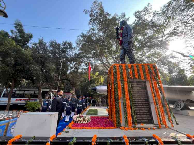 Martyrdom Day: Tributes paid to 1971-War Hero Flying Officer Nirmaljit Singh Sekhon