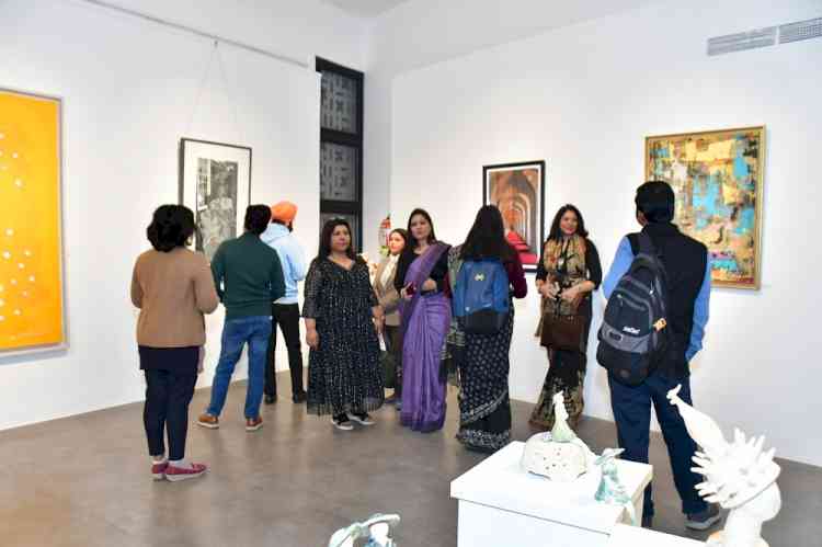 Vama-Showcasing Women Artists from Delhi: Empowering 20 women artists with unique perspectives on culture and identity by Sahitya Kala Parishad