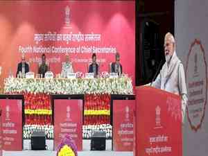 PM Modi chairs 4th National Conference of Chief Secretaries in Delhi