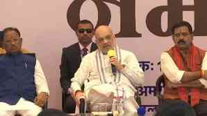 Amit Shah lauds Chhattisgarh govt for action against Maoists