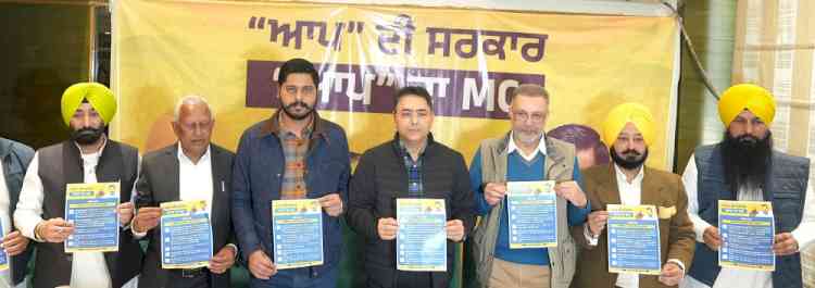 AAP Unveils Five Guarantees to Transform Patiala into a Modern, Safe, and Clean City