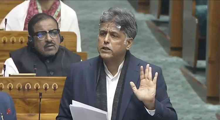 Tewari raises issue of ban on share wise property in Chandigarh, in Lok Sabha 