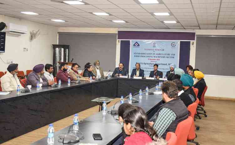 ICAR-CIPHET Ludhiana hosts National Seminar on Agri-Food Machinery Standards