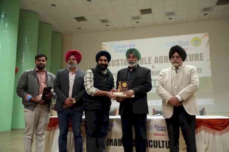 Clean Air Punjab and PAU honor farmers championing stubble-free fields