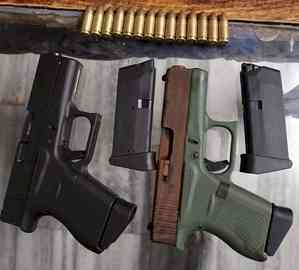 Two members of gang held in Punjab, 9 mm Glock pistols seized