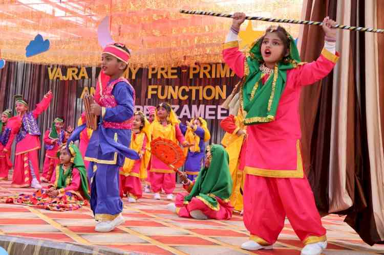 Vajra Army Pre-Primary School, Jalandhar, Cantt hosts grand annual function themed “Taare Zameen Par”