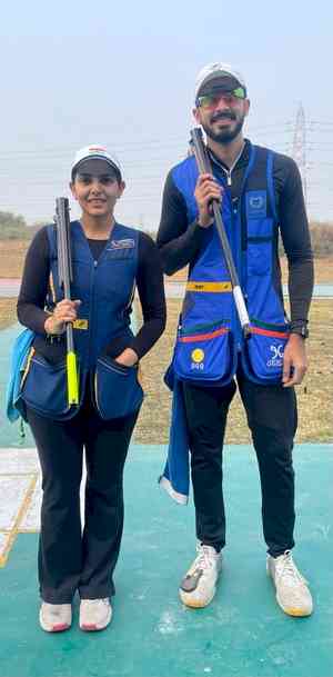 National Shooting C'ships: Paris Olympics pair of Maheshwari/Anantjeet win Skeet mixed team title