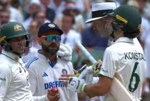 Kohli to be fined for on-field altercation with Konstas at MCG