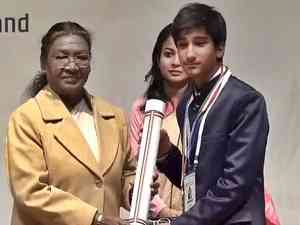 Kashmiri prodigy singer Ayaan Sajad receives Pradhan Mantri Rashtriya Bal Puraskar 2024