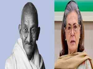 Mahatma Gandhi's legacy under threat from those in power in Delhi: Sonia