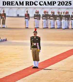 Record 917 female cadets join NCC Republic Day Camp-2025