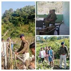 Northeast Frontier Railway's steps to safeguard railway tracks from cattle intrusion