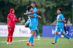 India rout Maldives 14-0 in FIFA women’s friendly