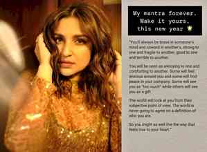 Parineeti Chopra shares her mantra for 2025