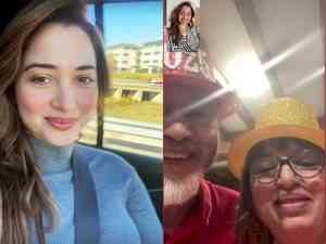 Tamannaah Bhatia celebrates virtual New Year with her loved ones