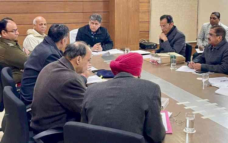 Meeting of Administrative Advisory Council (Transport) held under chairmanship of MP Manish Tewari