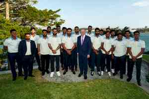 BGT: India and Australia teams meet PM Albanese ahead of Sydney Test