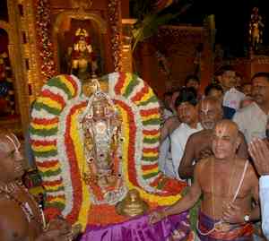 People throng temples in Telugu states on first day of 2025