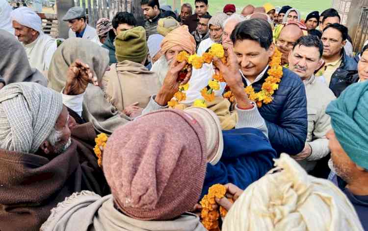 सांसद दीपेन्द्र हुड्डा ने दी नये साल की शुभकामनाएं