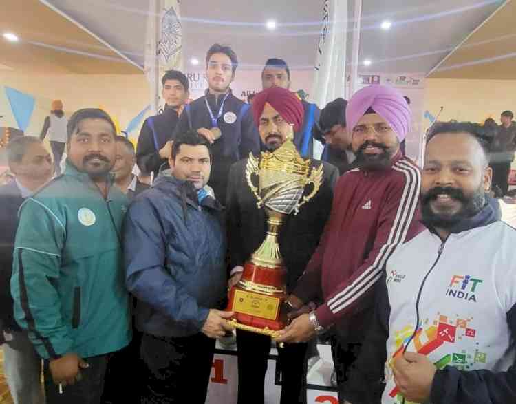 Panjab University’s Boxing Team (Men) bags overall third position 