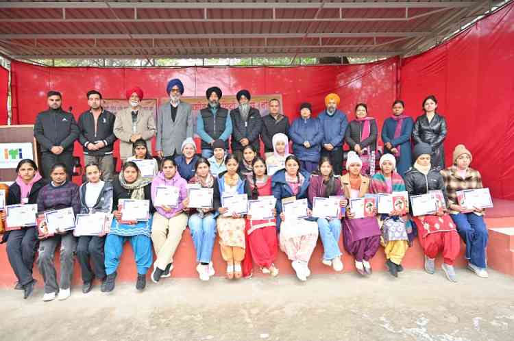 Felicitation Ceremony at Government Industrial Training Institute (Women)