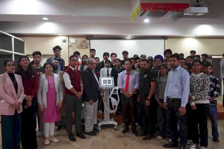 CT Institute of Higher Studies hosts Workshop on Ventilators for Aspiring Physiotherapists