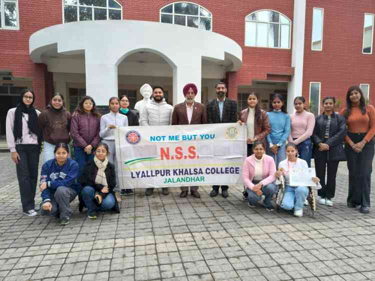 Lyallpur Khalsa College Female NSS Volunteers' record participation at National & State Level Camps