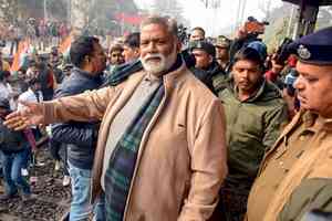 Pappu Yadav, 7 others booked for disrupting railway operations in Patna