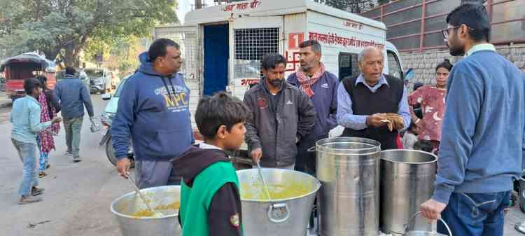 NGO marks New Year by organising Community Kitchen 