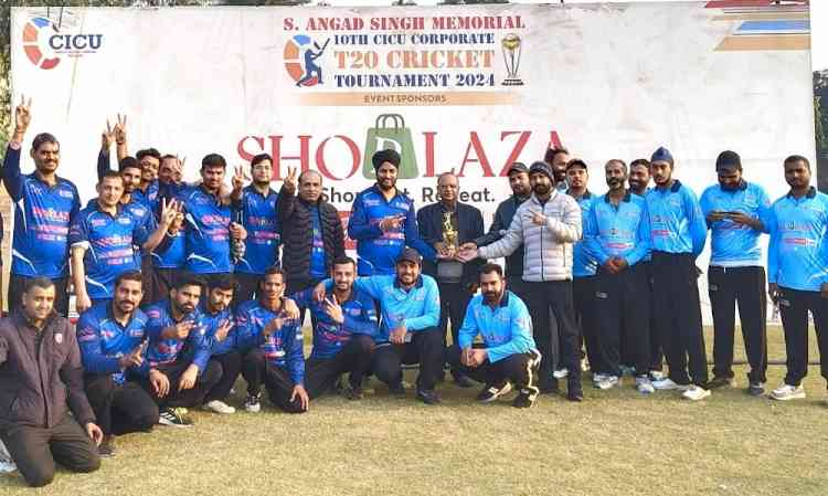 CICU organised 17th & 18th League Matches of S.Angad Singh Memorial - 10th CICU Corporate T-20 Cricket Tournament – 2024