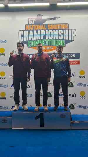 National Shooting C'Ship: Varun Tomar double highlights men’s air pistol day