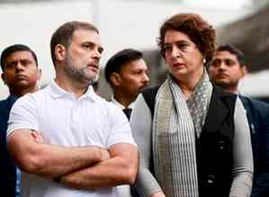 Rahul, Priyanka Gandhi mourn martyrdom of security personnel in Bijapur Maoist attack