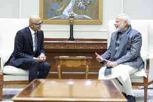 Glad to know about Microsoft's ambitious expansion, investment plans in India: PM Modi