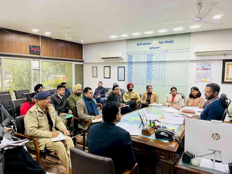 DC reviews preparations for Nasha Mukt Bharat Abhiyan event on January 11 at PAU  