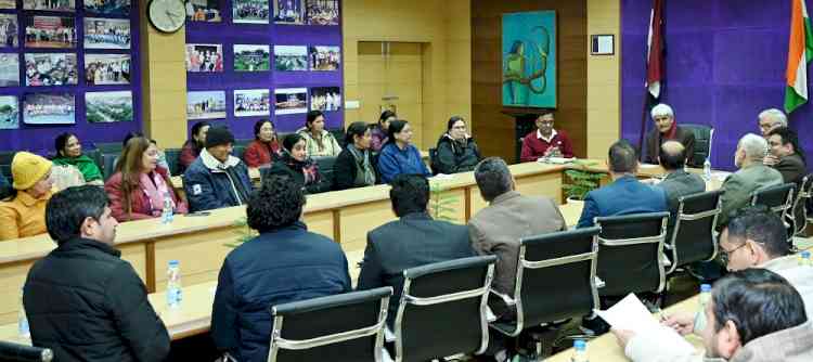 कुलपति प्रो. राजबीर सिंह ने किया विद्यार्थियों की शैक्षणिक उन्नति तथा व्यक्तित्व विकास पर फोकस करने का आह्वान