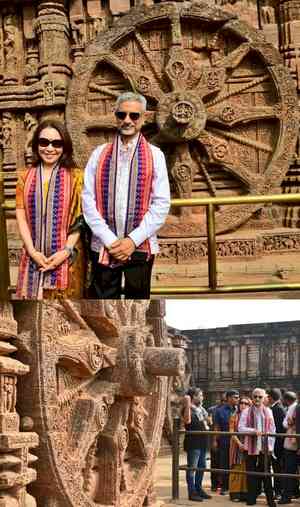 Odisha: EAM Jaishankar visits Konark Sun temple, other tourist destinations