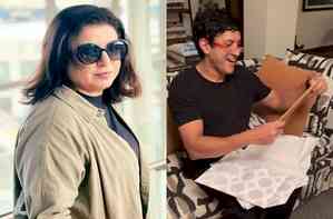 Farah Khan gifts ‘little brother’ Farhan Akhtar ‘a piece of childhood’