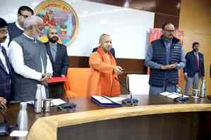 UP CM Yogi Adityanath inaugurates Akashvani's FM channel 'Kumbhvani' 