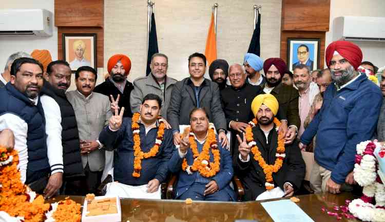 Aam Aadmi Party’s Kundan Gogia unanimously elected as Patiala Mayor